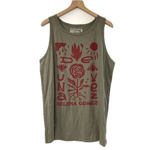 Torrid Selena Gomez Green Tank Top - Size 2X